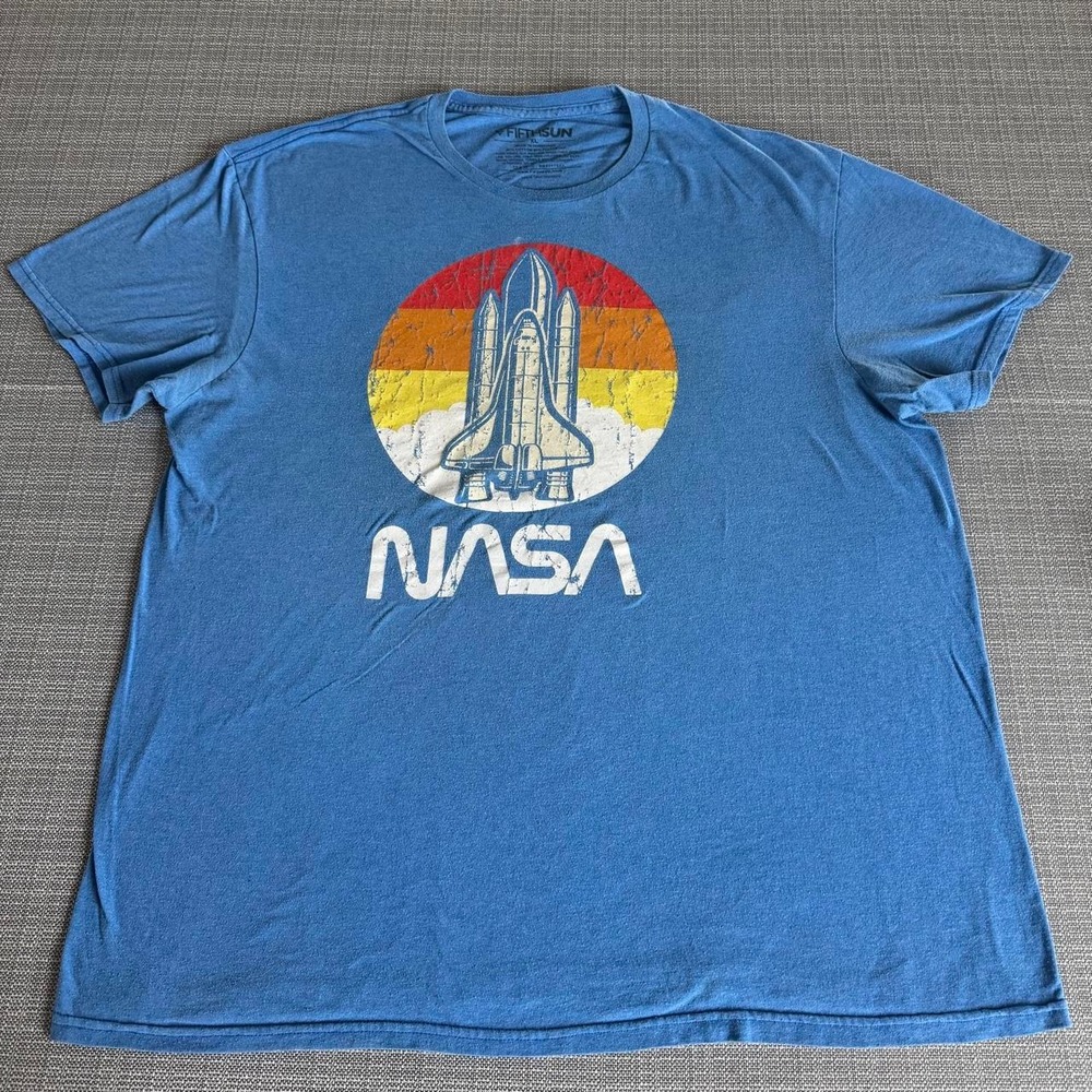 Blue NASA Men's t-shirt size XL